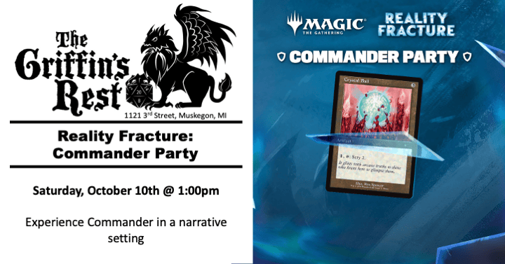 Reality Fracture Commander Party