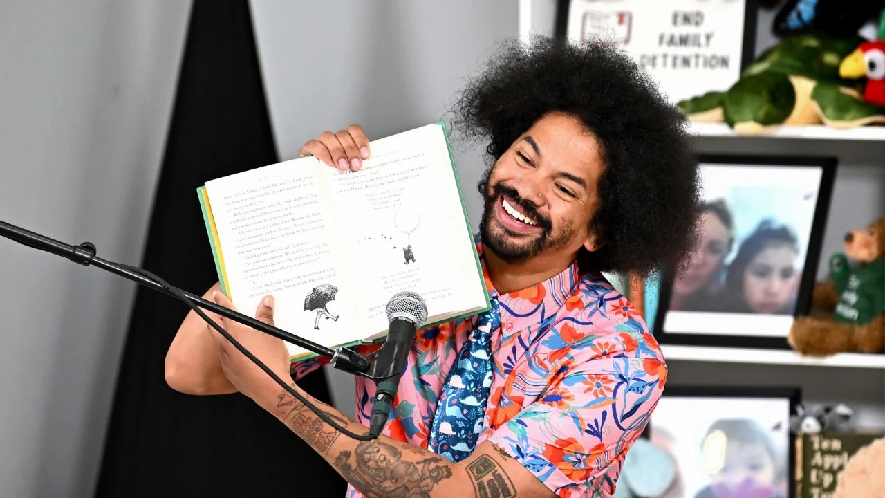 ‘I’m seeking help’: Librarian turned ‘Reading Rainbow’ host Mychal Threets is again raising awareness about mental health