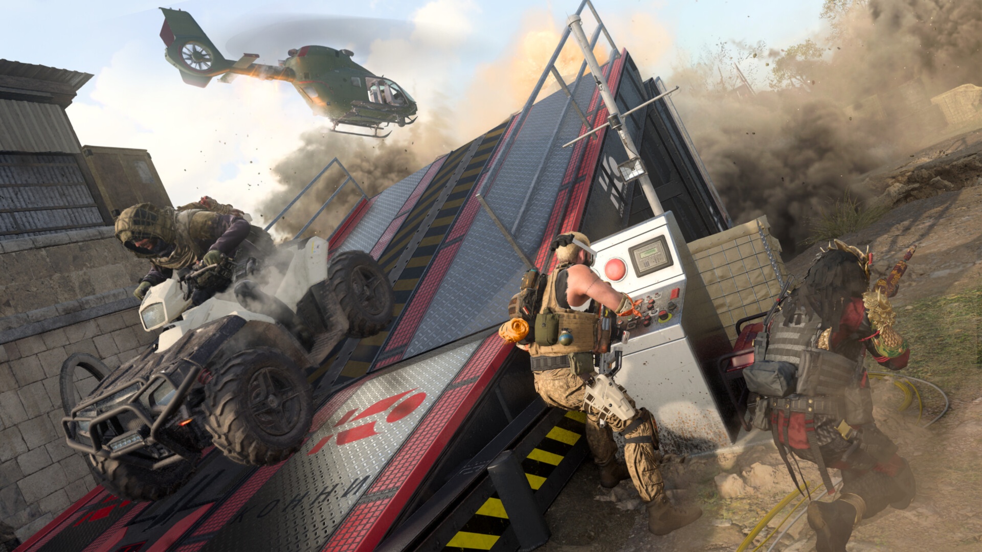 Warzone Vehicle Ramp