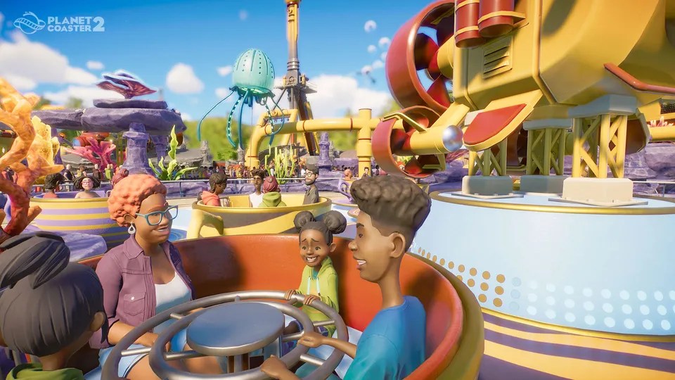 Planet Coaster 2 Teacups Ride