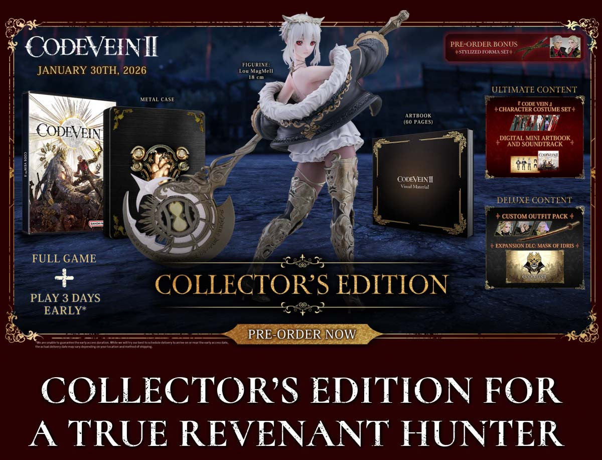 Code Vein 2: Editions Guide - What's Inside Each? - The Guide Hall