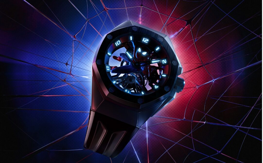 AUDEMARS PIGUET DESVELA EN EDICIÓN LIMITADA EL ROYAL OAK CONCEPT TOURBILLON «SPIDER-MAN» EN SU EVENTO DE DUBÁI