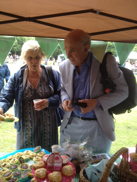 Selling Cakes to MP Vince Cable
