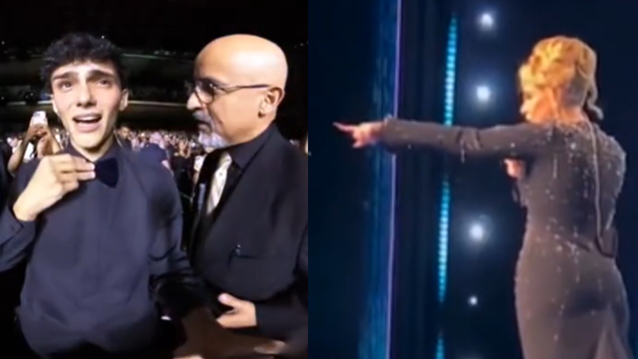 Adele interrumpe concierto para defender a un fan de elementos de seguridad