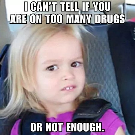 Photo of  a 3 year old girl with a confused look on her face.