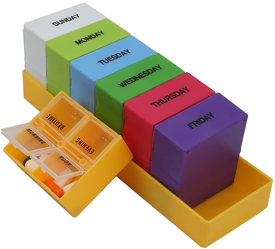 Pill Organizer - A Holiday Gift Guide for those living with Chronic Illness and Pelvic Pain