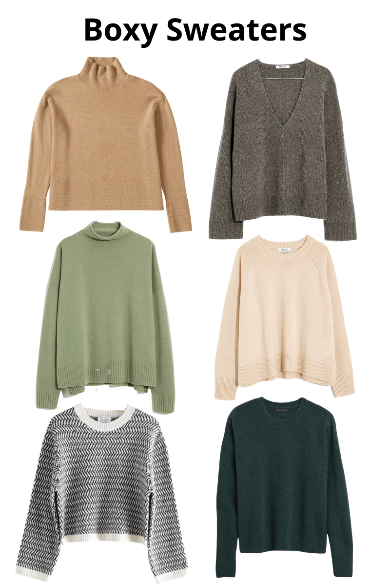 Read more about the article Boxy Sweaters