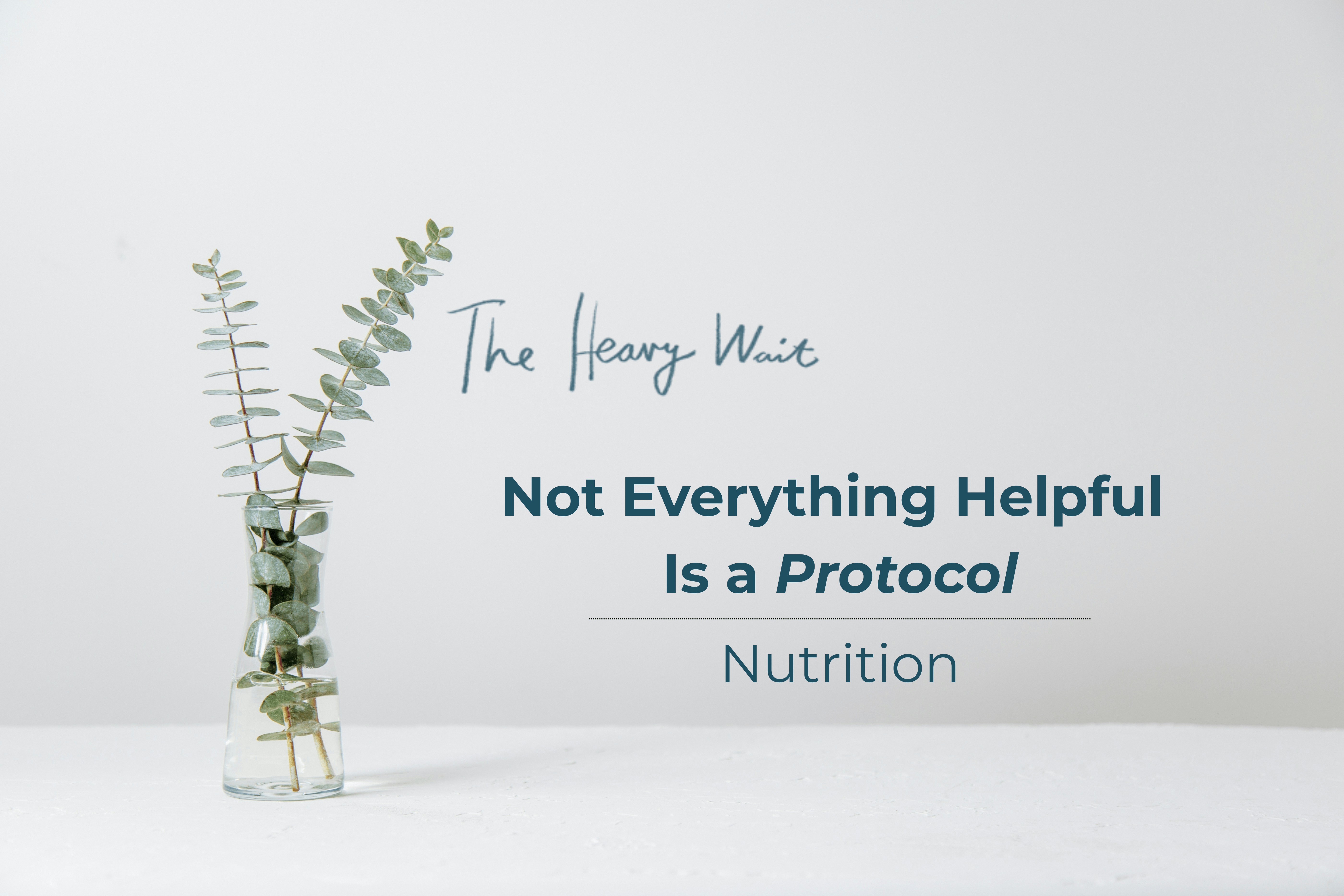 Not Everything Helpful Is a Protocol: Nutrition During Childhood Leukemia Treatment