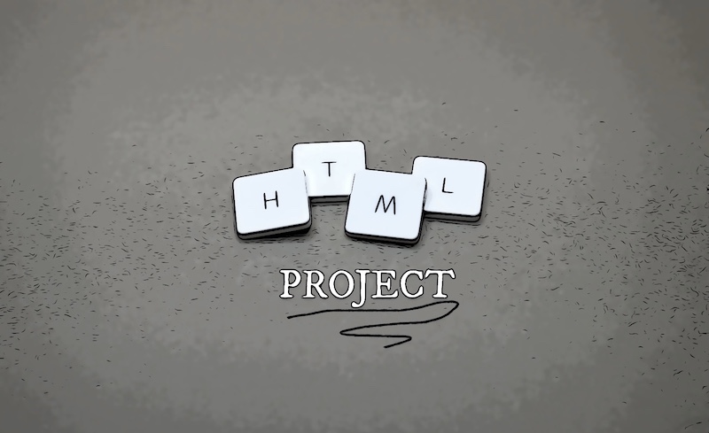 How To Create An HTML Project For Beginners (guided tutorial) - The ...