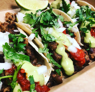 The Hens Roost Vegan Street Tacos