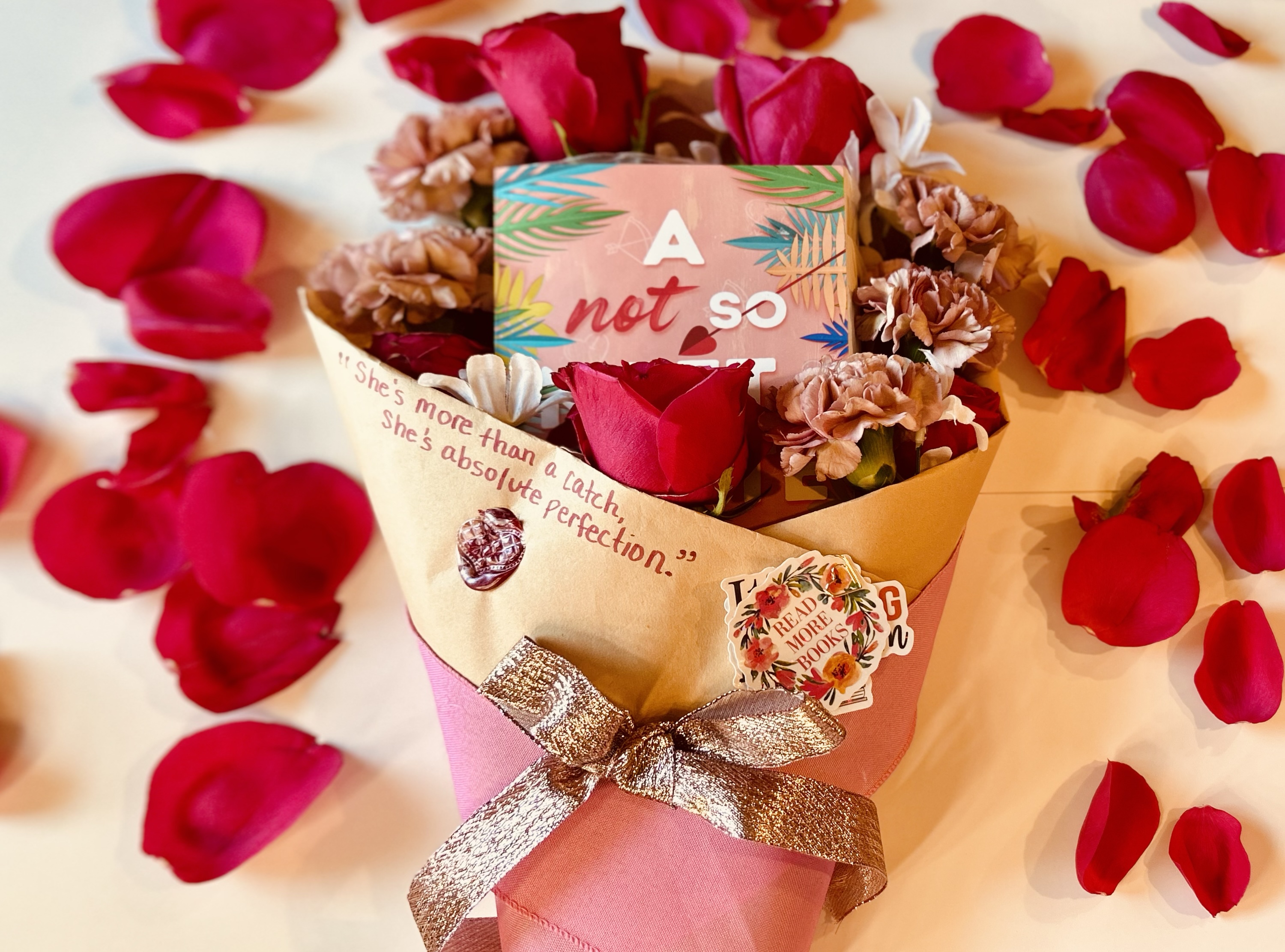 Book Bouquet-Romance