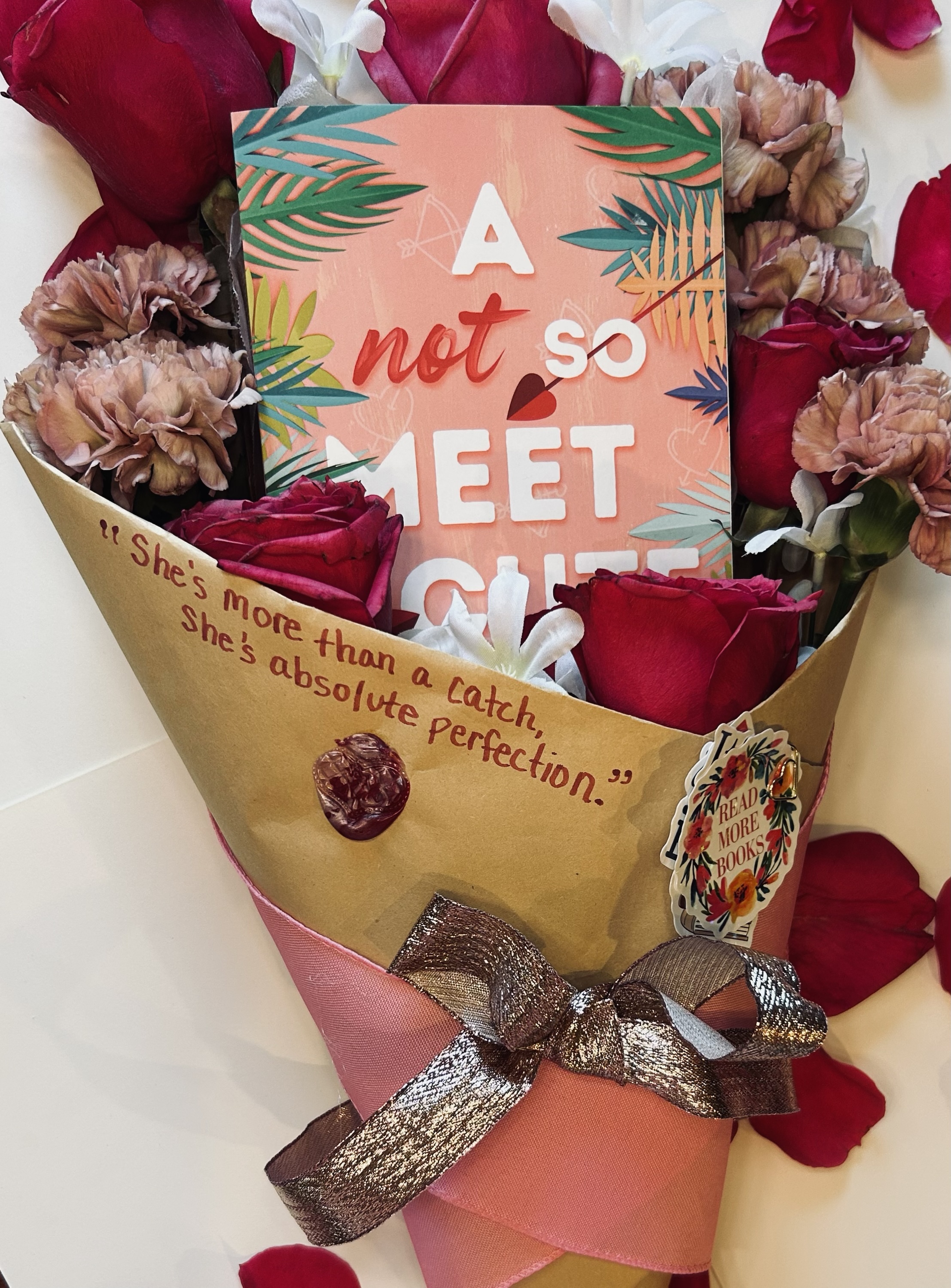 Book Bouquet-Romance