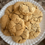 THC Chocolate Chip Cookie Edibles on a plate