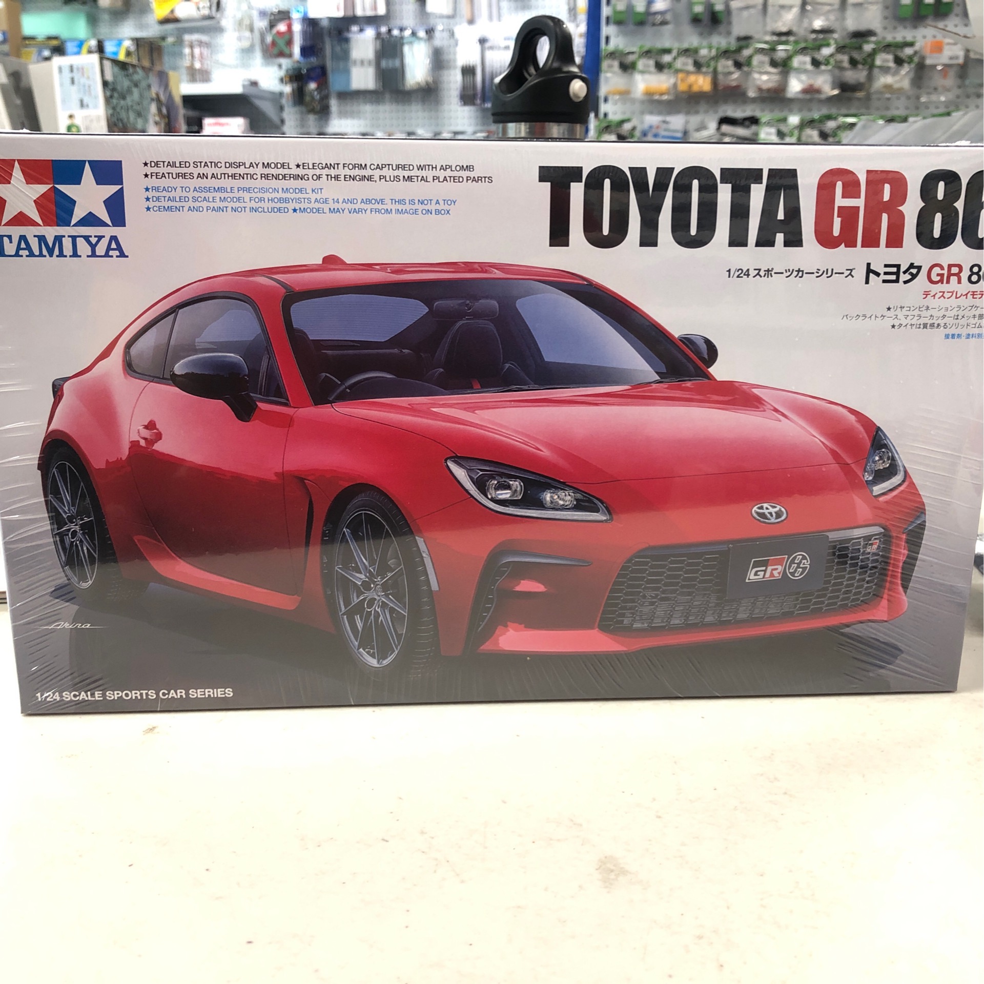 Tamiya 1/24 Toyota GR 86 74-T24361 - The Hobbies Factory