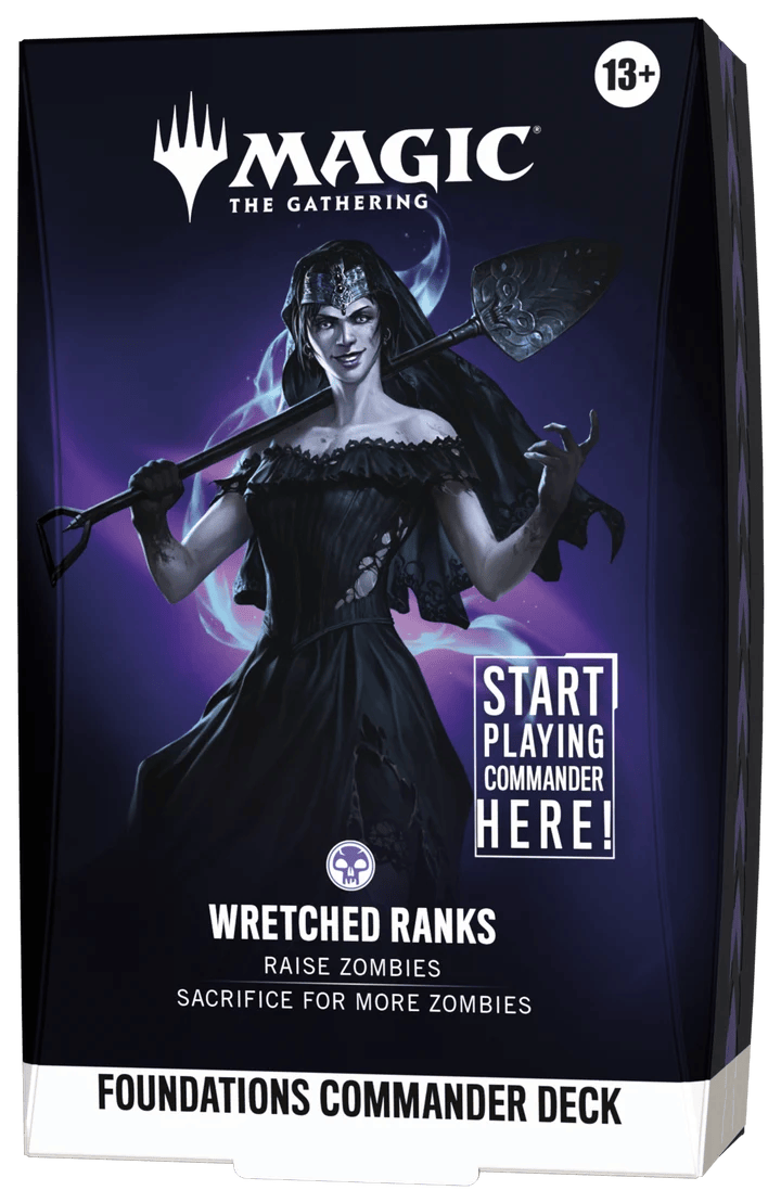 MTG Foundations Commander Deck Wretched Ranks