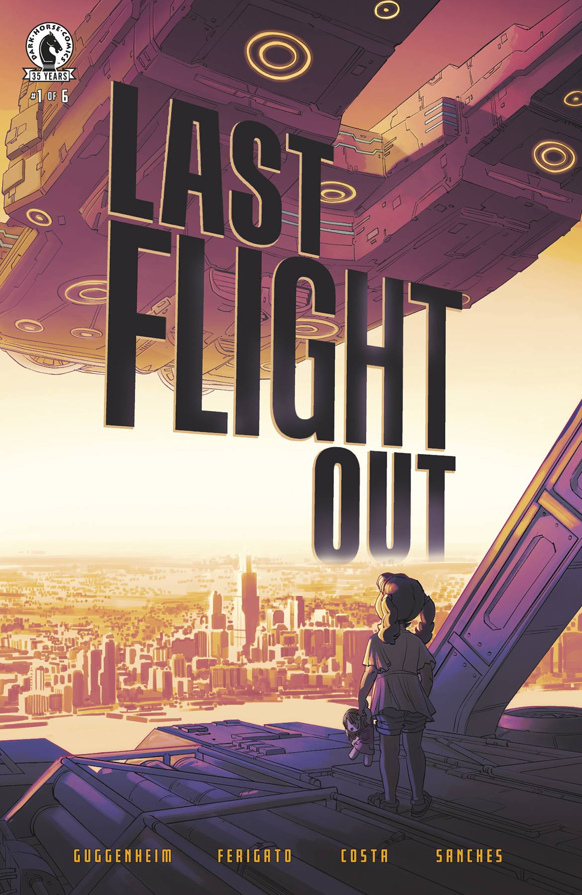 Last Flight Out #1 - Cover Artist: Eduardo Ferigato