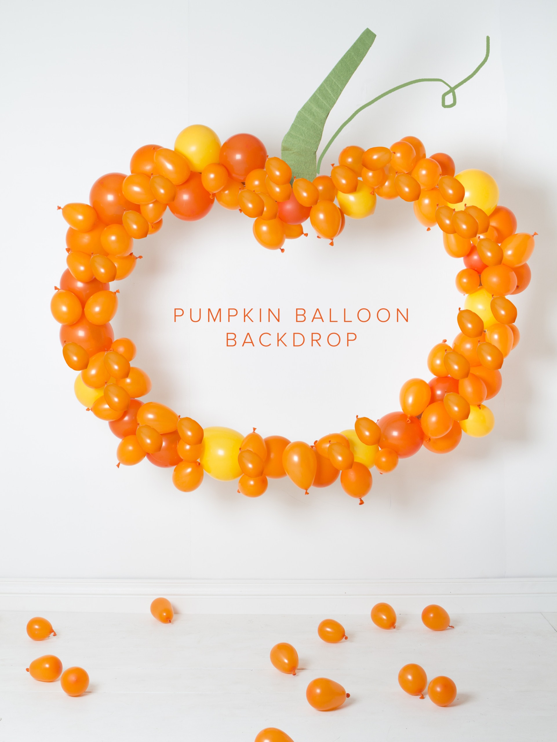 Get the best deals on halloween party balloon arch when you shop the largest online selection at ebay.com. Diy Pumpkin Balloon Arch Backdrop