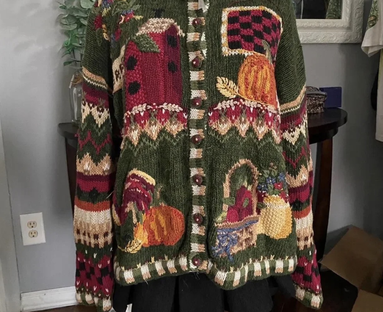 Vintage Halloween / Fall Sweaters