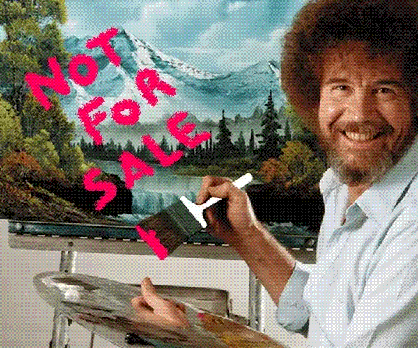 Why It S Nearly Impossible To Buy An Original Bob Ross Painting