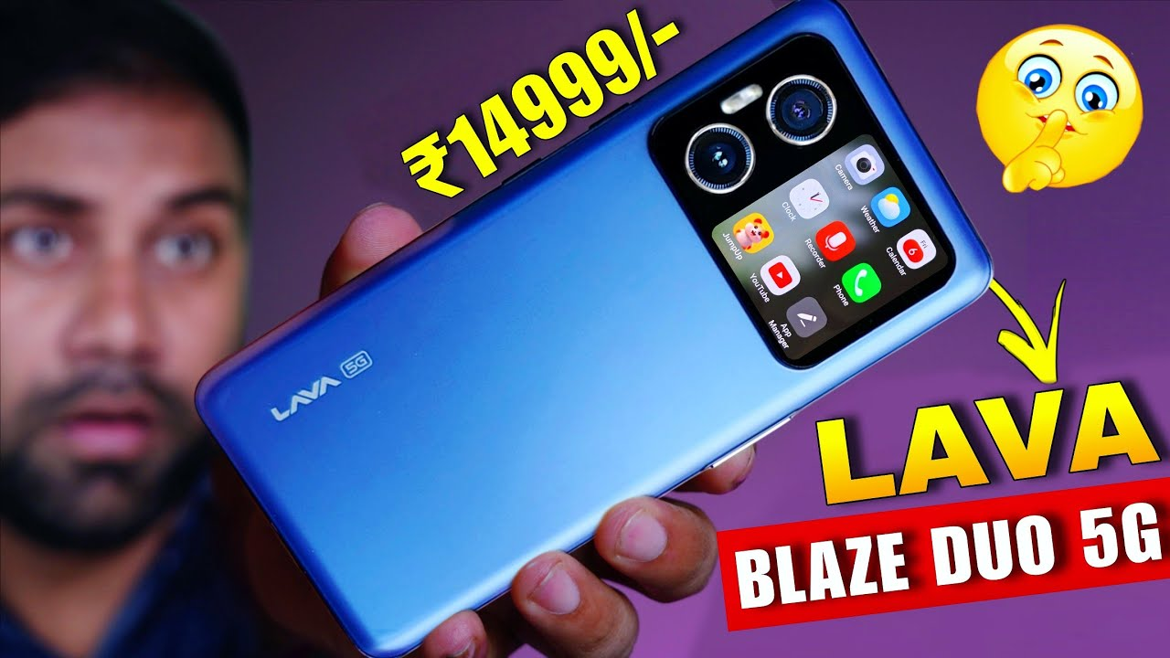 Lava Blaze Duo Launch Soon with 5000mAh Battery and 64MP Camera Phone