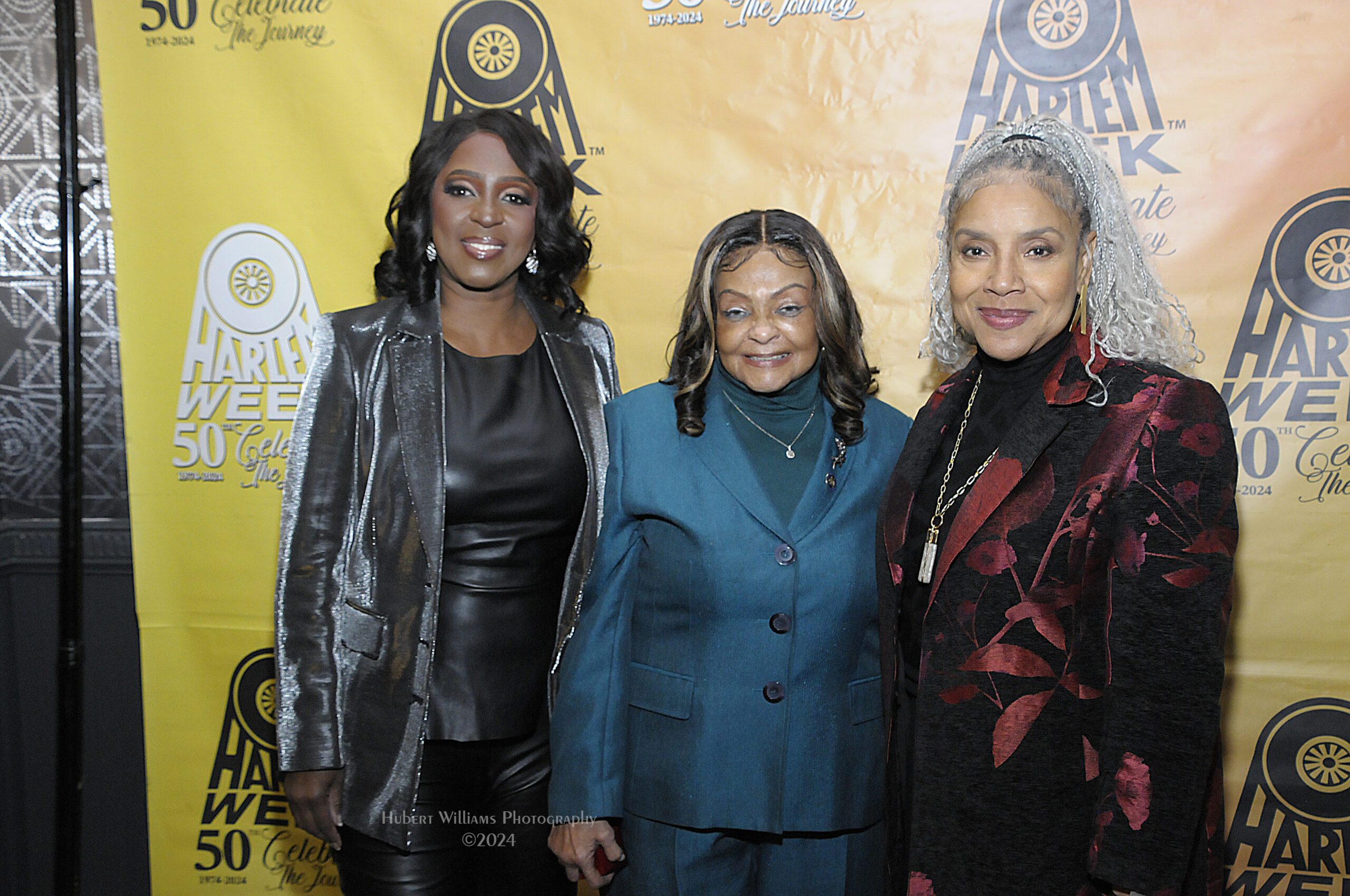 NY1 Senior Anchor Cheryl Wills; NY State Assemblywoman Inez Dickens; and HARLEM WEEK 50th Anniversary Historic Honoree Dr. Phylicia Rashad