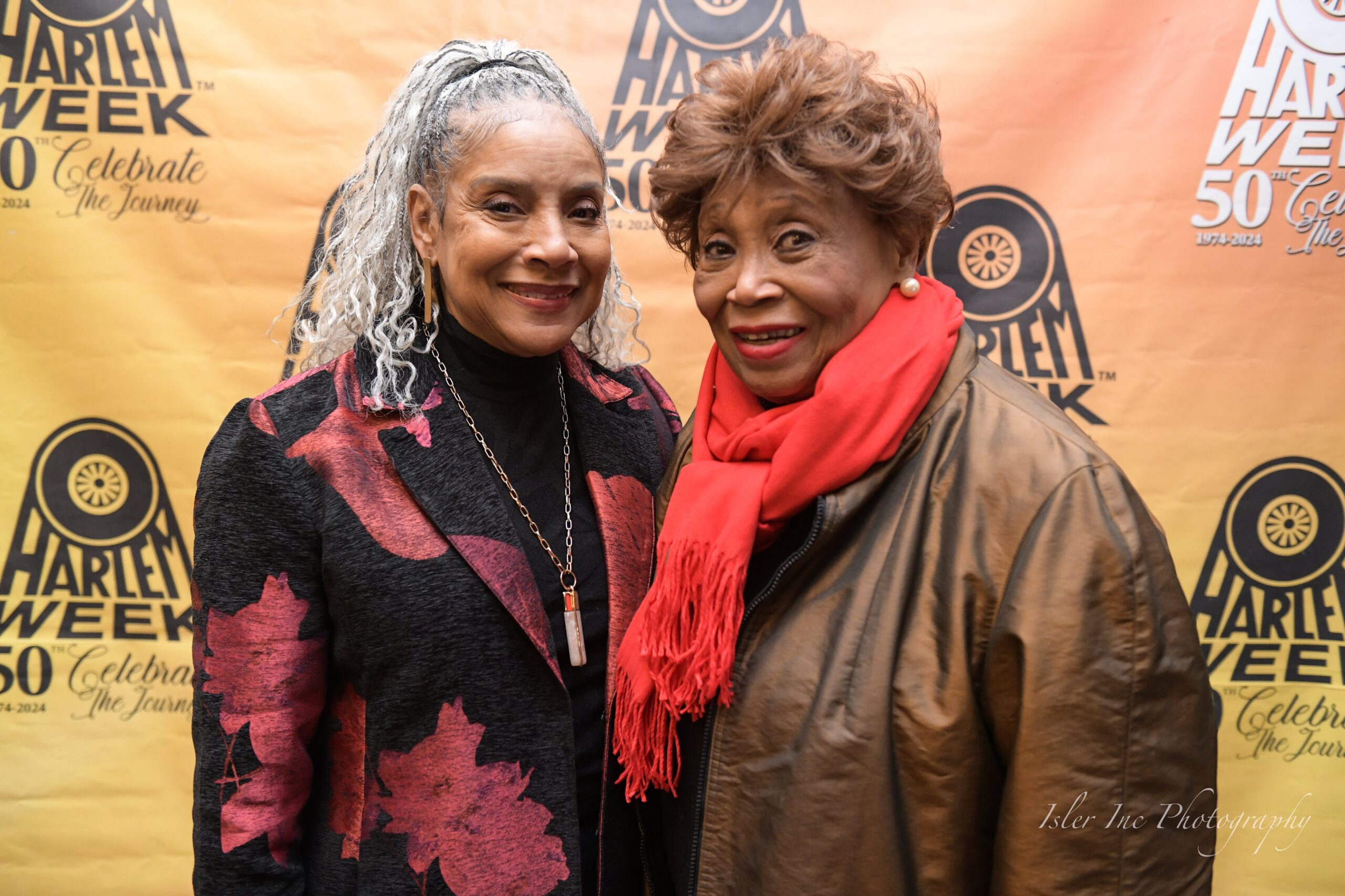 Theatrical Producer and Playwright Vy Higginsen congratulates Dr. Phylicia Rashad on her honors.