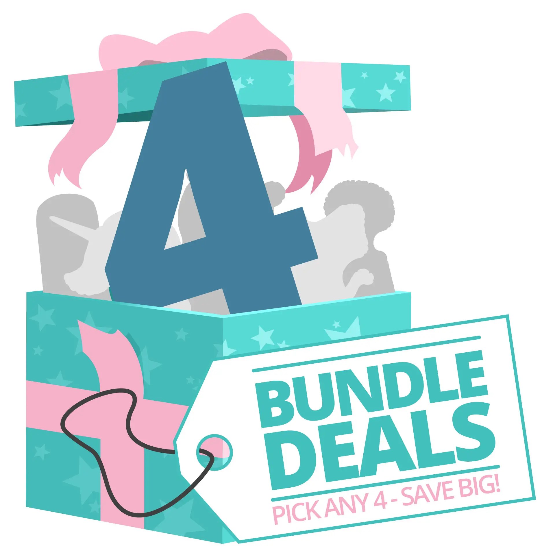 Save Big with the Inflatable Dudes punching toy bundles - Pick any 4