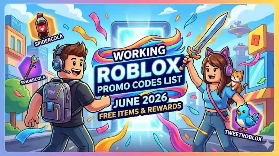 Roblox Promo Codes List June 2026 All Working Codes For Free Items