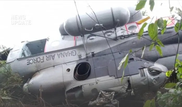 Two Ghanaian ministers, Air Force personnel die in helicopter crash