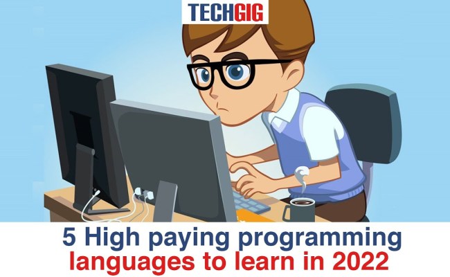 5 High Paying Programming Languages To Learn In 2022 - The Infotech