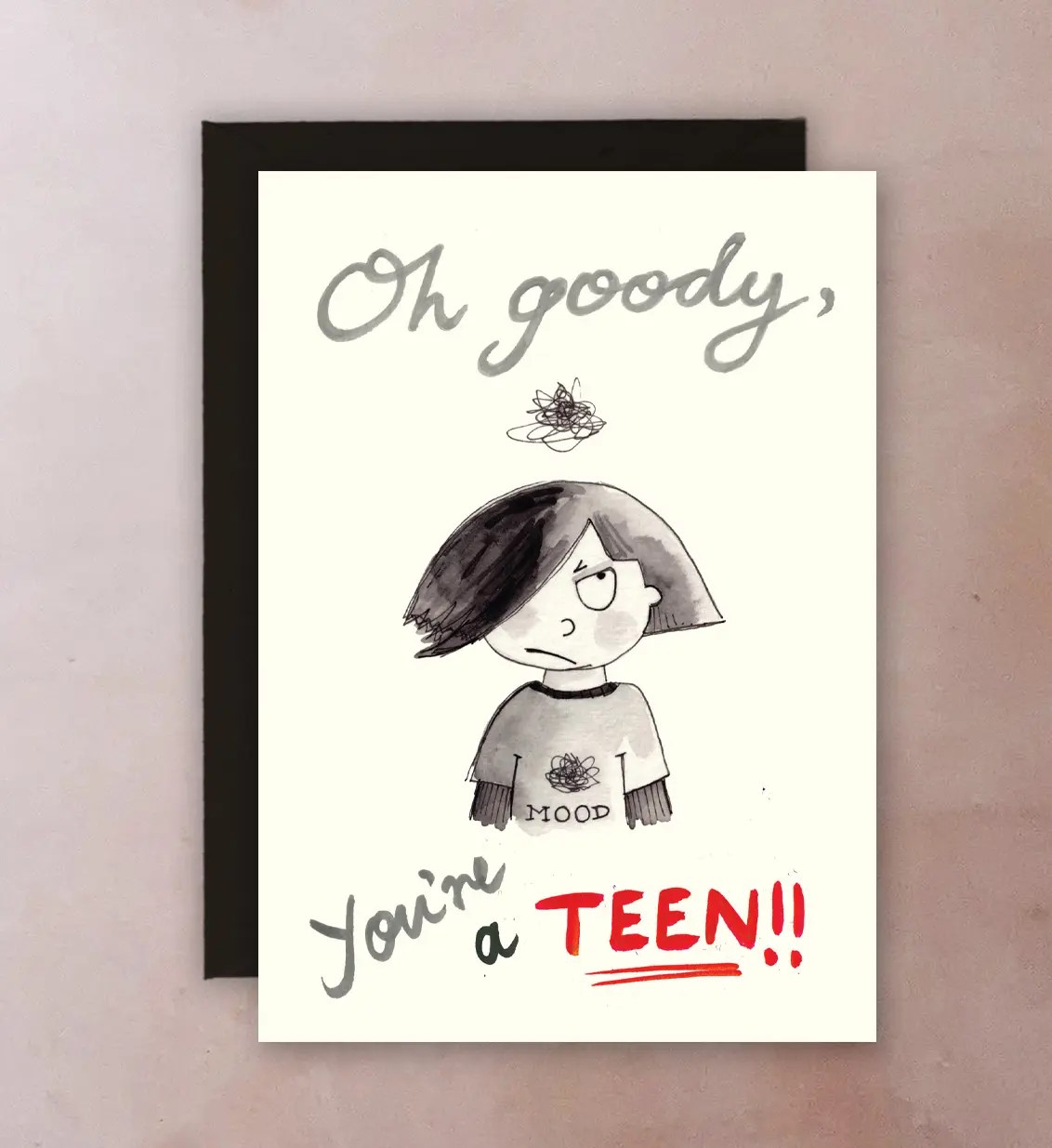 Teen birthday card