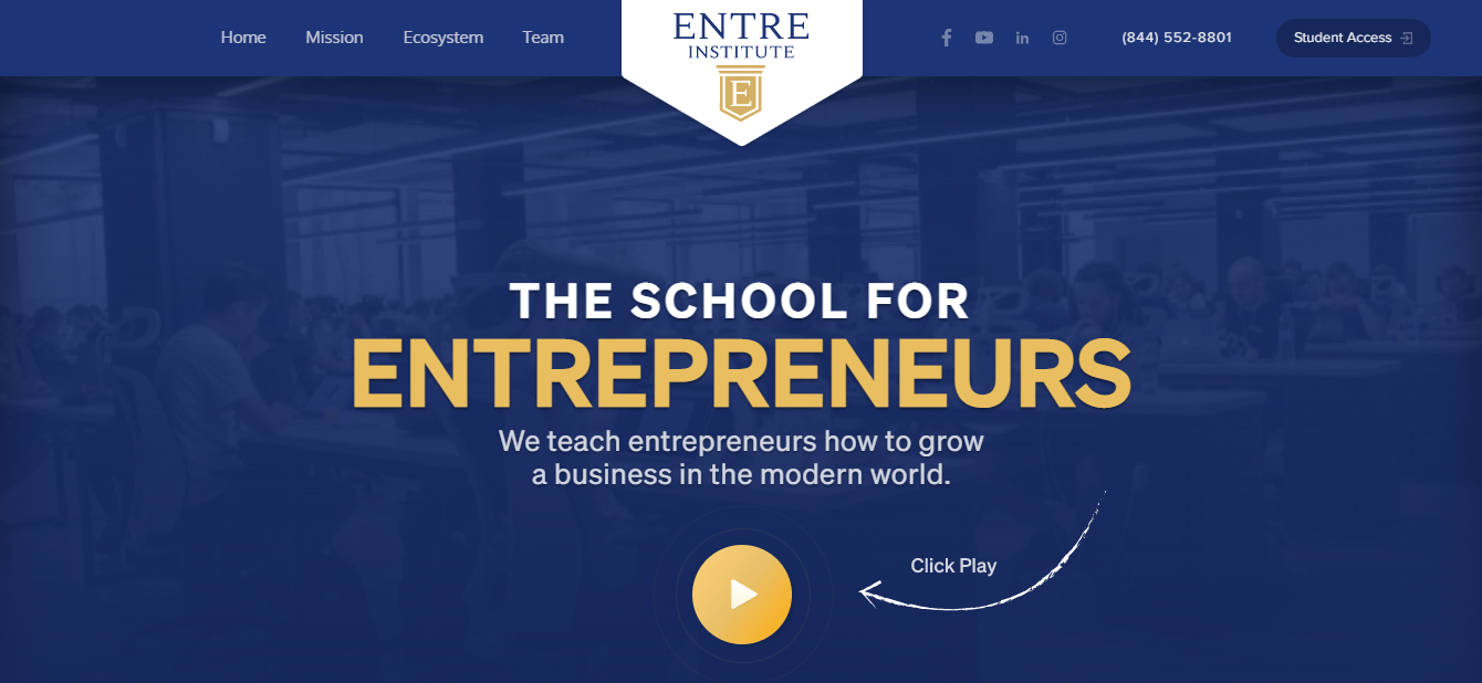 Entre Institute is Legit and Scams Hate Them