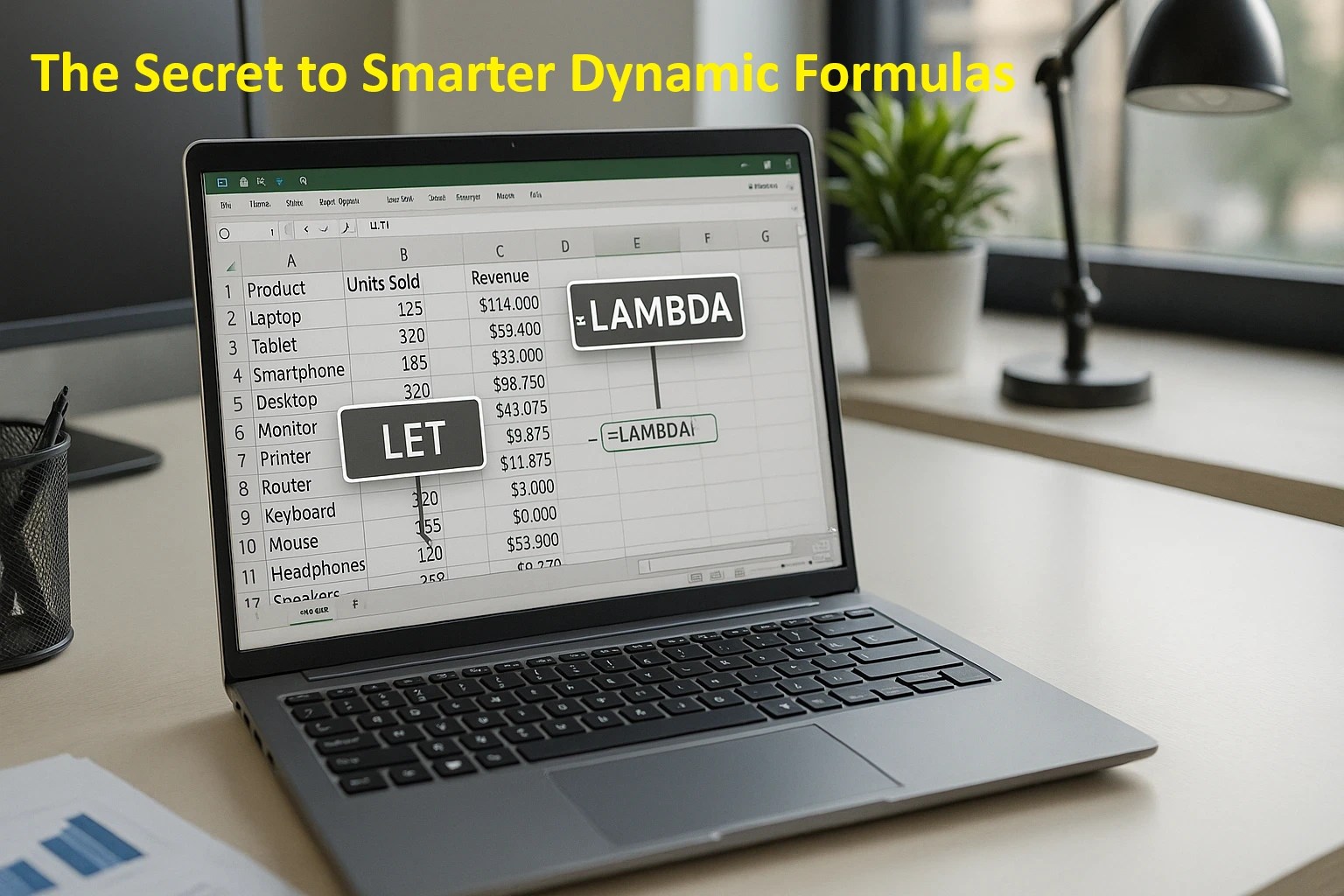 Excel LET and LAMBDA: The Secret to Smarter Dynamic Formulas