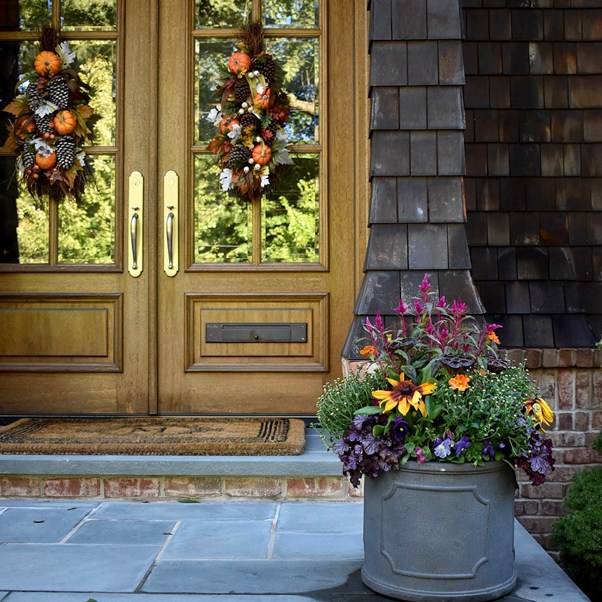 fall container garden