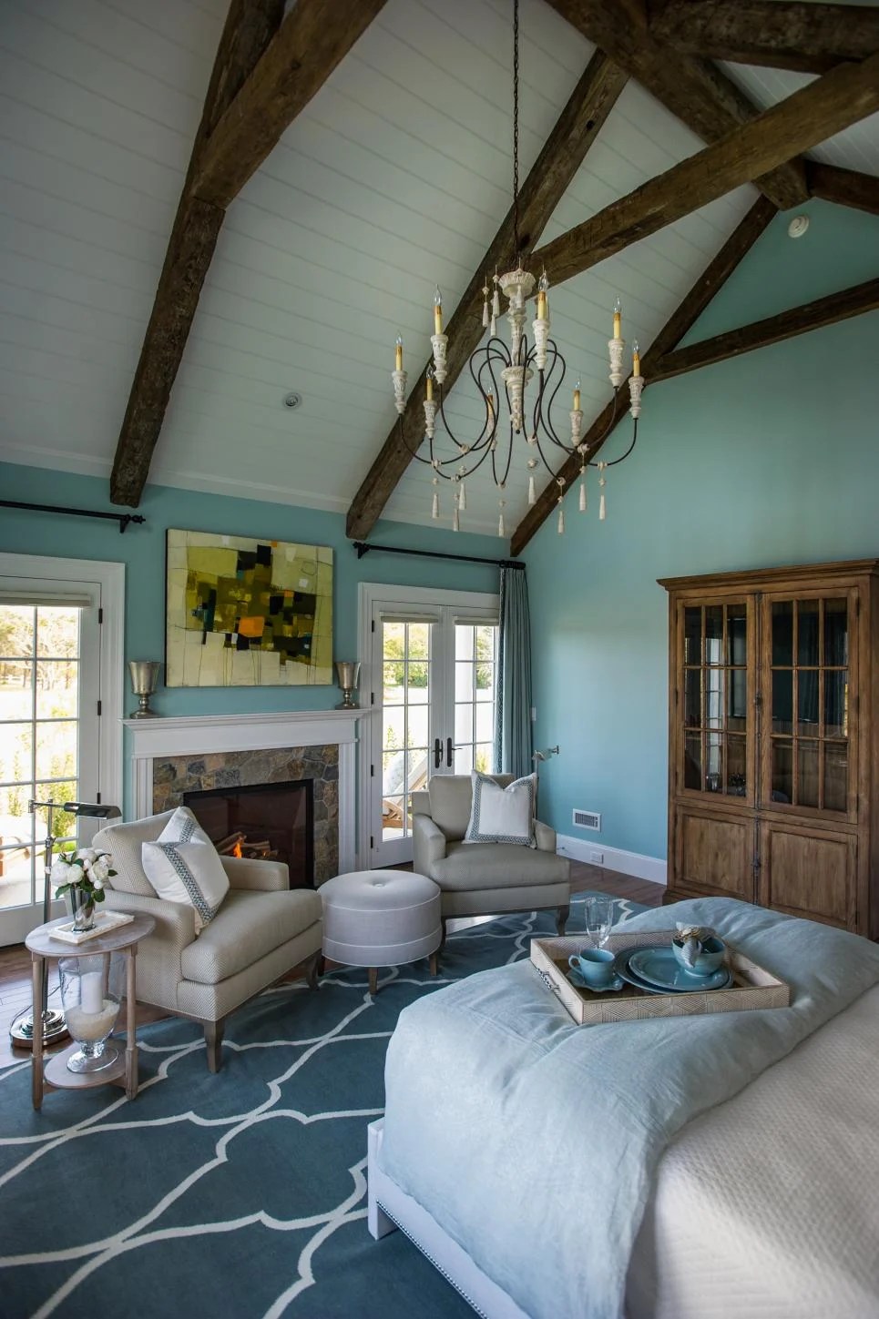 Inspired By Wood Beam Plank Ceiling Design The Inspired Room