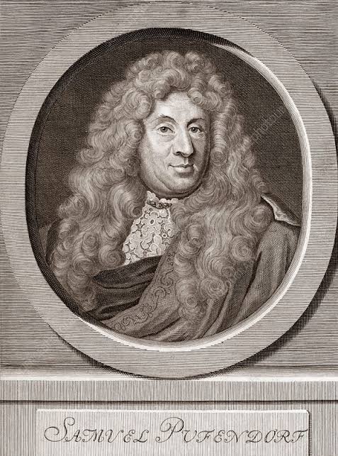 Portrait of the seventeenth-century natural-law theorist Samuel von Pufendorf