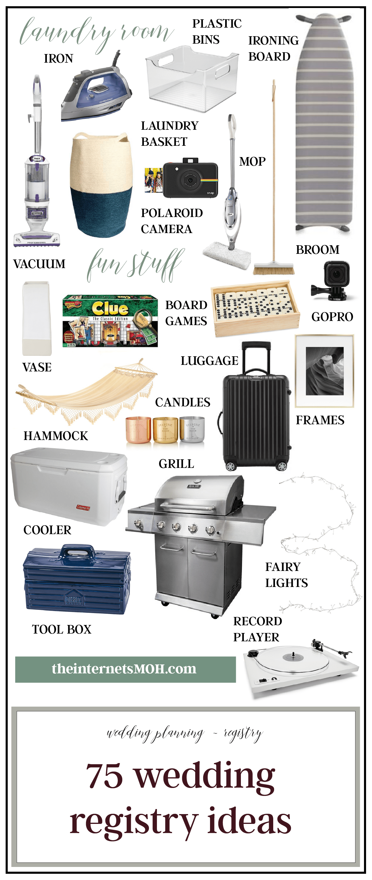 75 wedding registry ideas