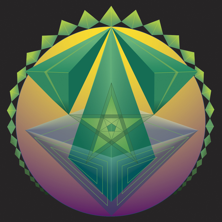 Mandala 06-Pentacle A