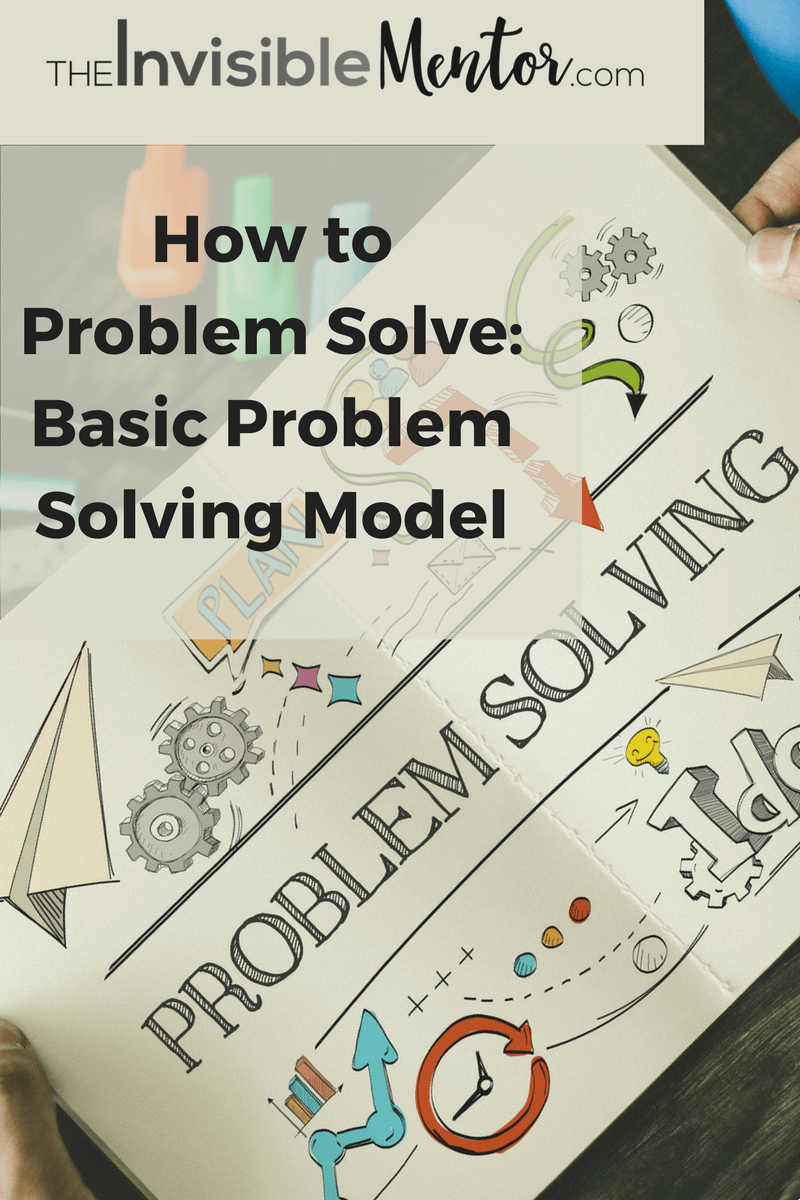 basic problem solving model, fun problem solving activities,how to hone your problem solving skills, how to improve problem solving skills, solving problems equals success,