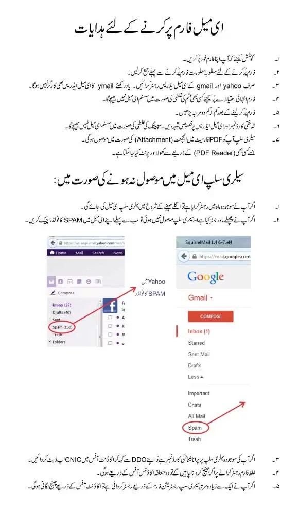 PIFRA Online Registration For Monthly Salary Slip Download | pifra.gov.pk 4 Get your salary slip from Gmail
