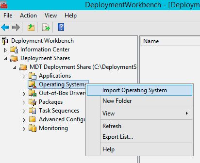 import operating system