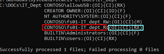 iCACLS: List and Manage Folder and File Permissions on Windows – TheITBros (2) iCACLS: List and Manage Folder and File Permissions on Windows – TheITBros (2)
