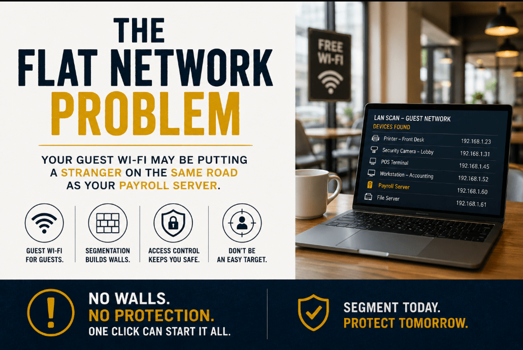 Illustration for the article: The Flat Network Problem