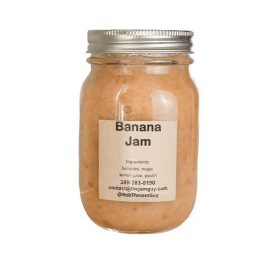 Banana Jam The Jam Guy Delicious Jams & Preserves