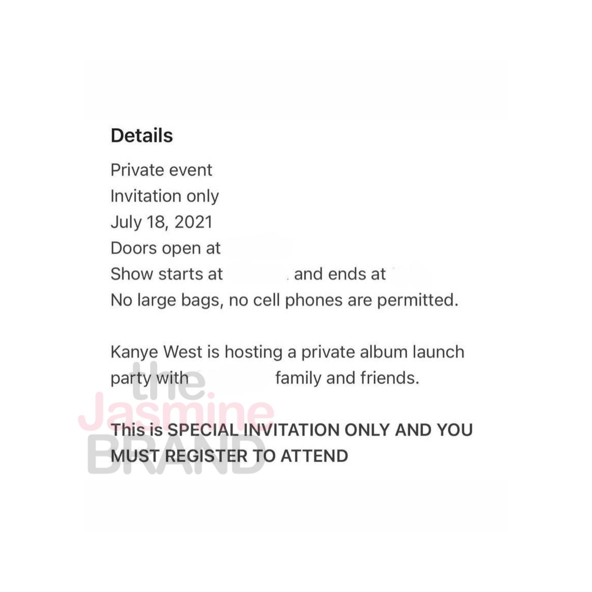 photo Donda Tracklist Leak kanye allegedly dropping new album