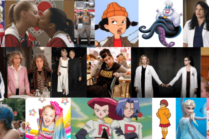 Montage of iconic lesbian halloween costume ideas