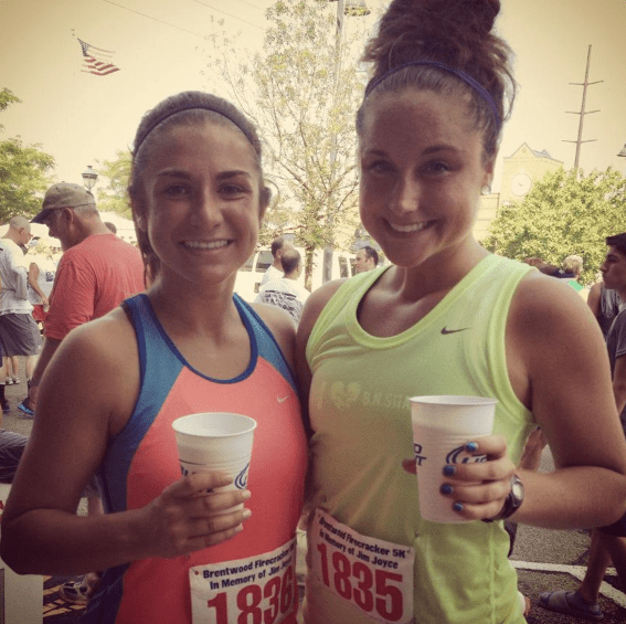 Jessie and Sarah Olesky at 10-K