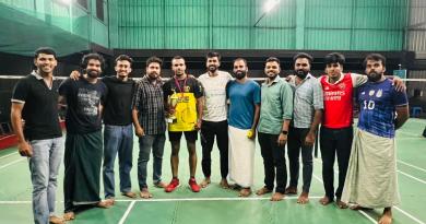 champion in badminton