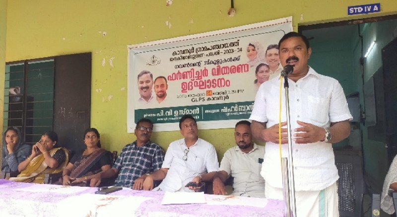 Furniture was handed over to government schools