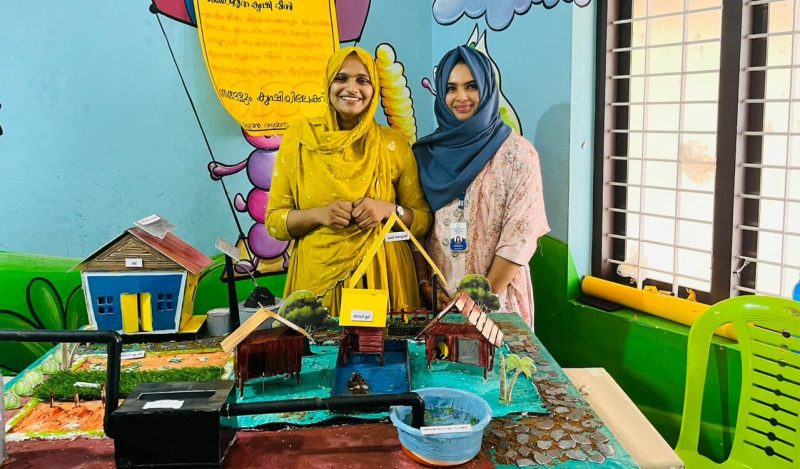 Olavatur D.L.Ed teaching students won first position in still model.